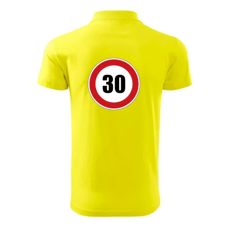 Dopravní značka - omezení rychlosti 30