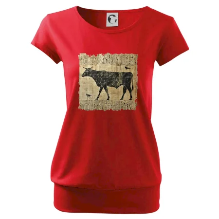 Egyptské hieroglyfy kráva