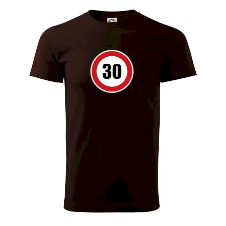 Dopravní značka - omezení rychlosti 30