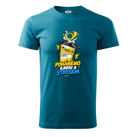 Poháněno kávou a stresem
