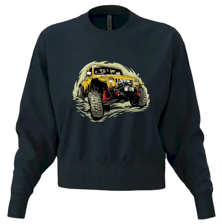 Žlutý offroad s navijákem
