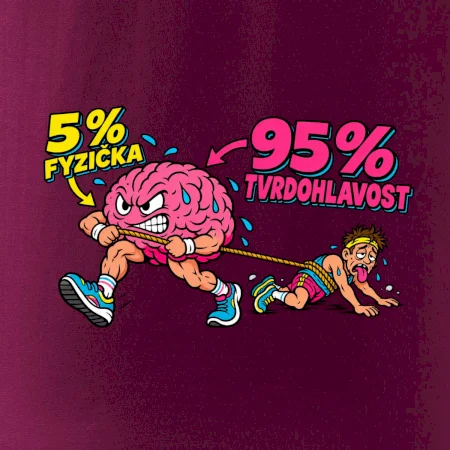 Běh je z 95 procent tvrdohlavost
