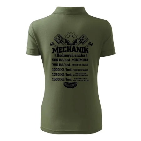 Mechanik - hodinová sazba