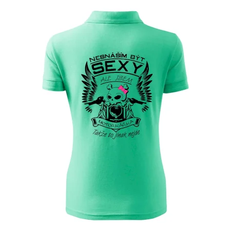 Nesnáším být sexy - motorkářka