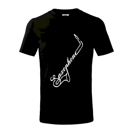 Saxophone nápis