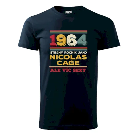 1964 stejný ročník jako Nicolas Cage