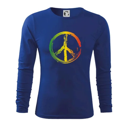 Peace symbol paint