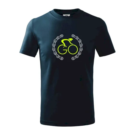 GO cyklista (fluo potisk)