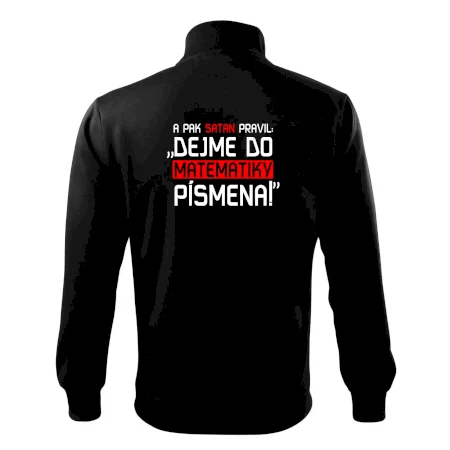 A pak satan pravil dejme do matematiky písmena