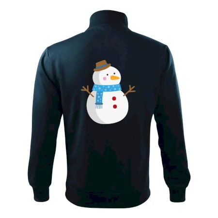 Sněhulák se šálou