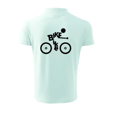 Bike nápis postava