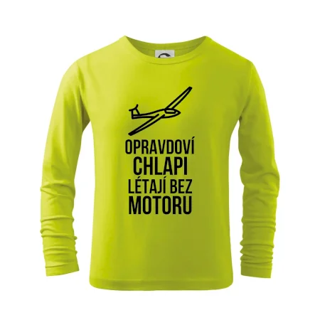 Opravdovi chlapi létají bez motoru