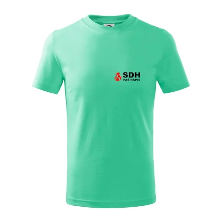 SDH nápis (oheň, název sboru - vlastní nápis)