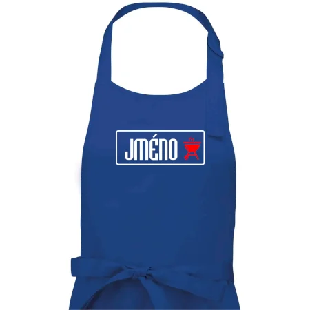 Zástěra na grilování s vlastním jménem