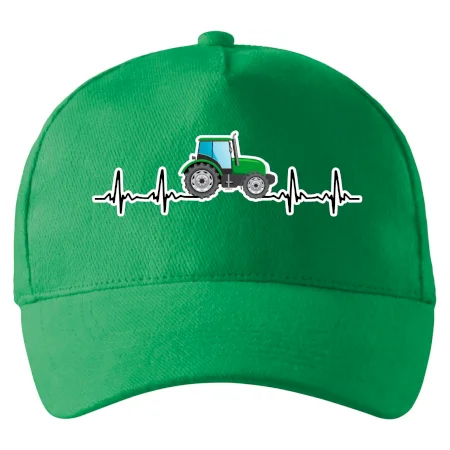 Traktor barevný ekg