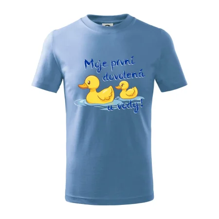 Moje první dovolená u vody - holčička