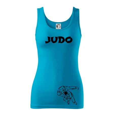 Judo nápis + postavy