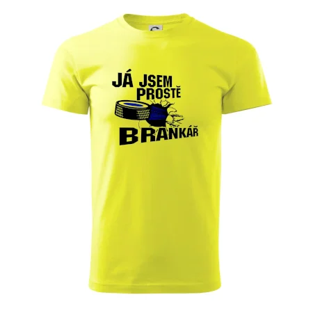 Ja jsem prostě brankář hokej