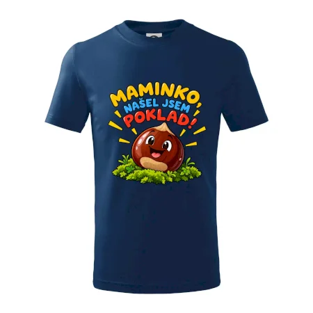 Kaštanový poklad na mechu