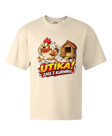Útěk slepice z kurníku