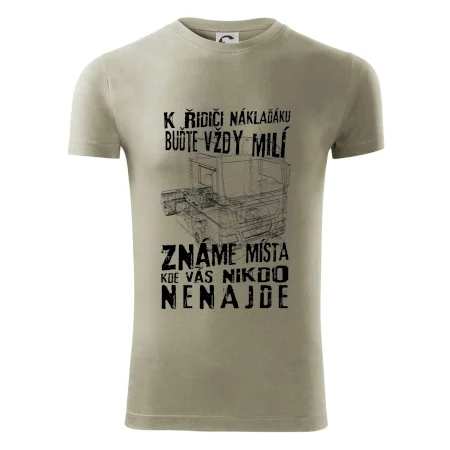 K řidiči náklaďáku buďte vždy milý