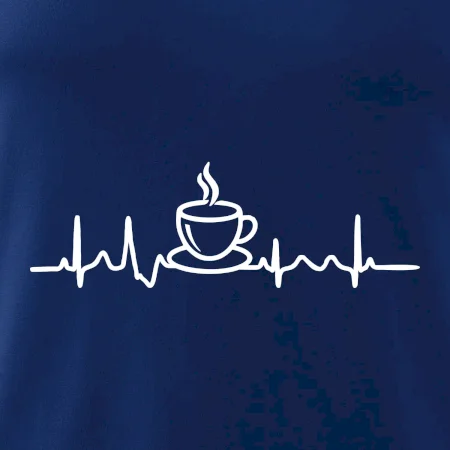 EKG hrnek kávy