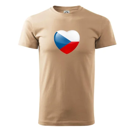 Česká vlajka srdce