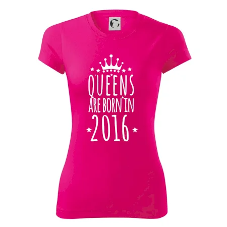 Queens are born in 2016