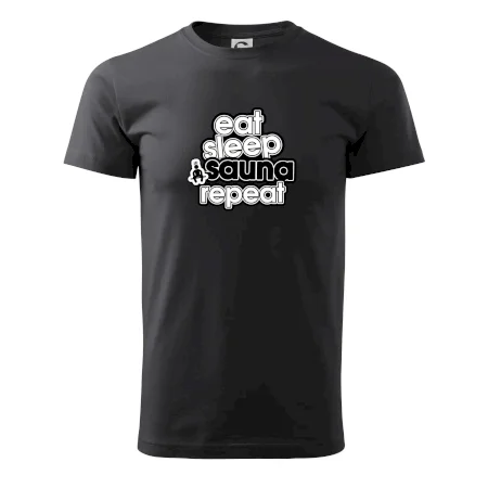 Eat sleep sauna repeat