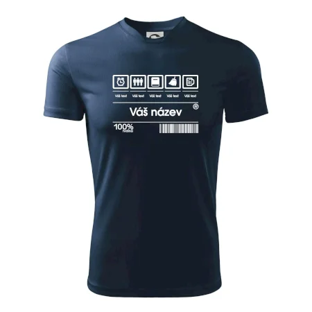 Čárový kód - Vlastní text