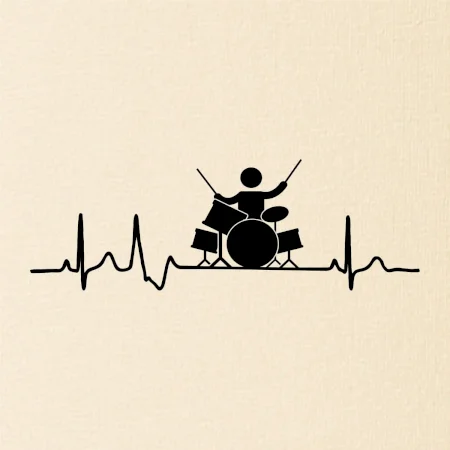 EKG bubeník