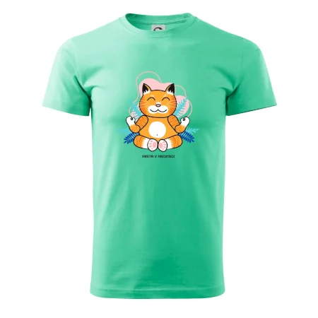 Kočka - mistr v meditaci (Pecka design)