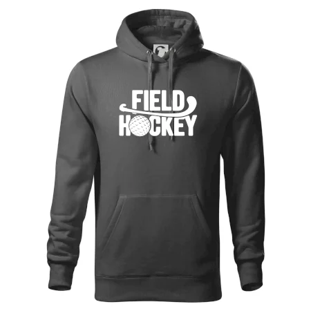 Field hockey míček a nápis