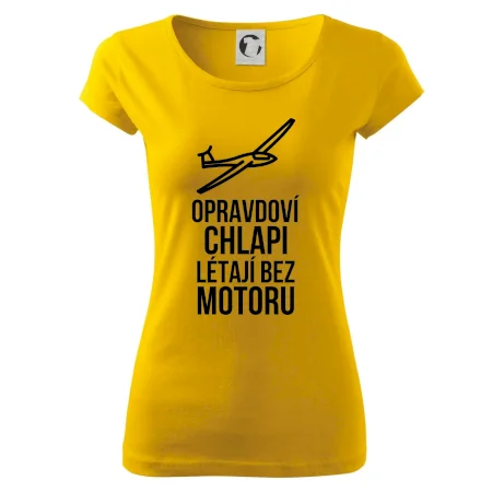 Opravdovi chlapi létají bez motoru