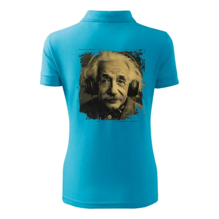 Albert se sluchátky
