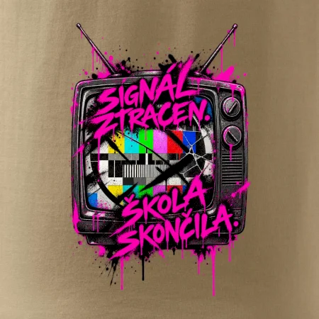 SIGNÁL ZTRACEN. ŠKOLA SKONČILA.