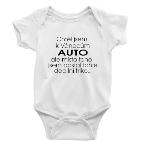 Chtěl jsem k Vánocům auto