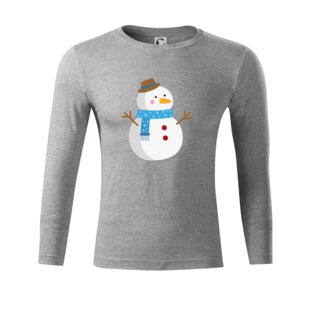 Sněhulák se šálou
