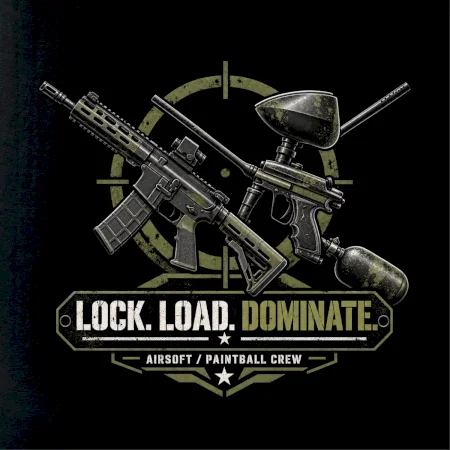 Taktická výzva lock load dominate airsoft