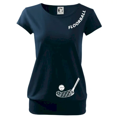 Floorball nápis šikmo