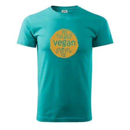 Vegan hnědá kruh