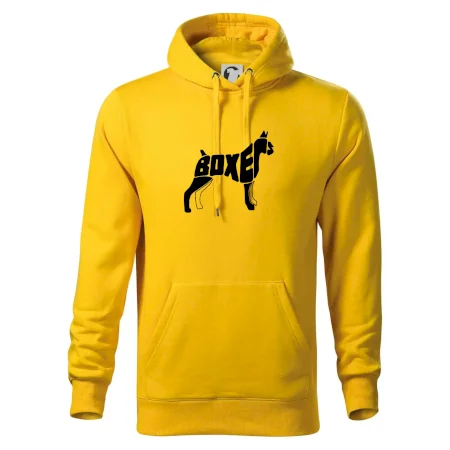 Boxer nápis v těle