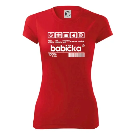 Čárový kód babička