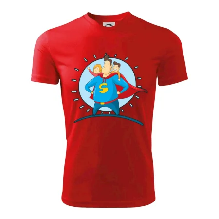 Táta superman - holka a kluk