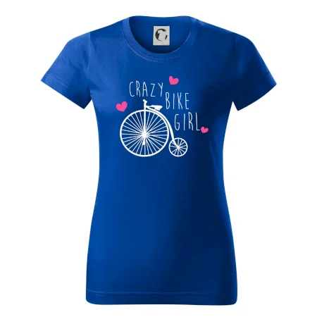 Crazy bike girl