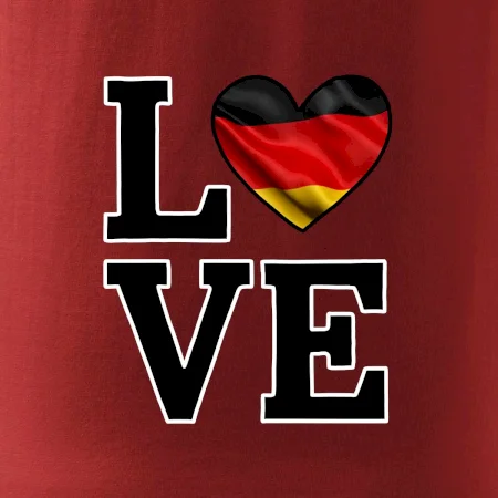 Love Německá vlajka