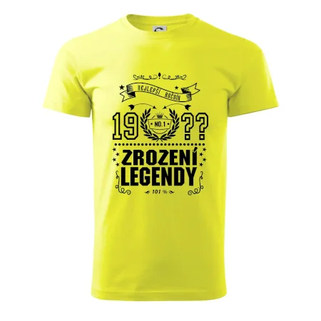 Zrození legendy - pro všechny - vlastní letopočet