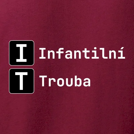 IT Nápis Infantilní Trouba