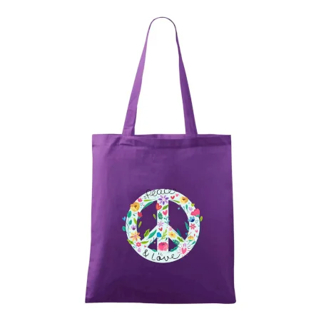 Peace and love symbol