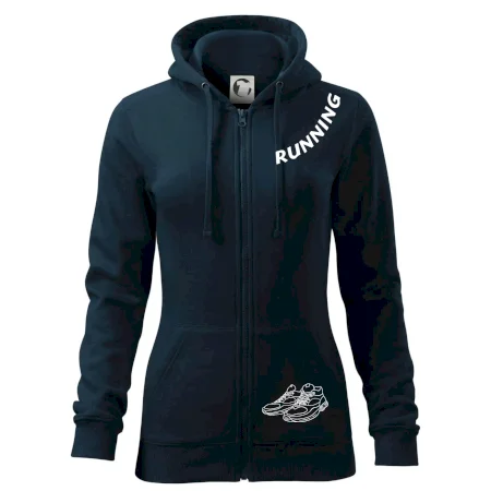 Running nápis šikmo